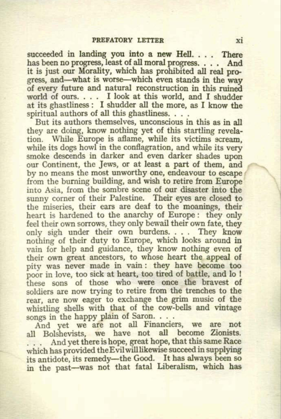 Oscar Levy - Preface to The World Significance of the Russian Revolution - 1920 - 11